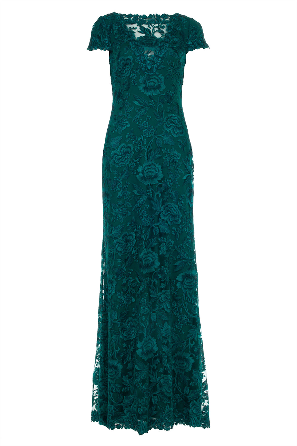 Oran Embroidered Tulle Gown