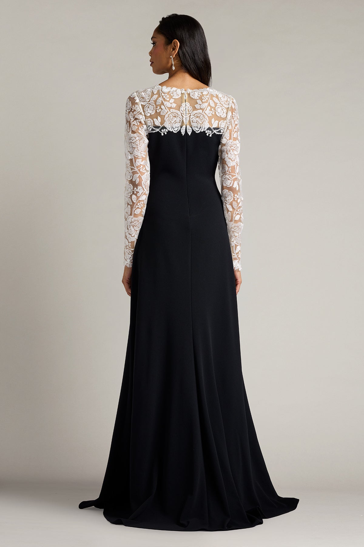 Kalico Embroidered Illusion Gown