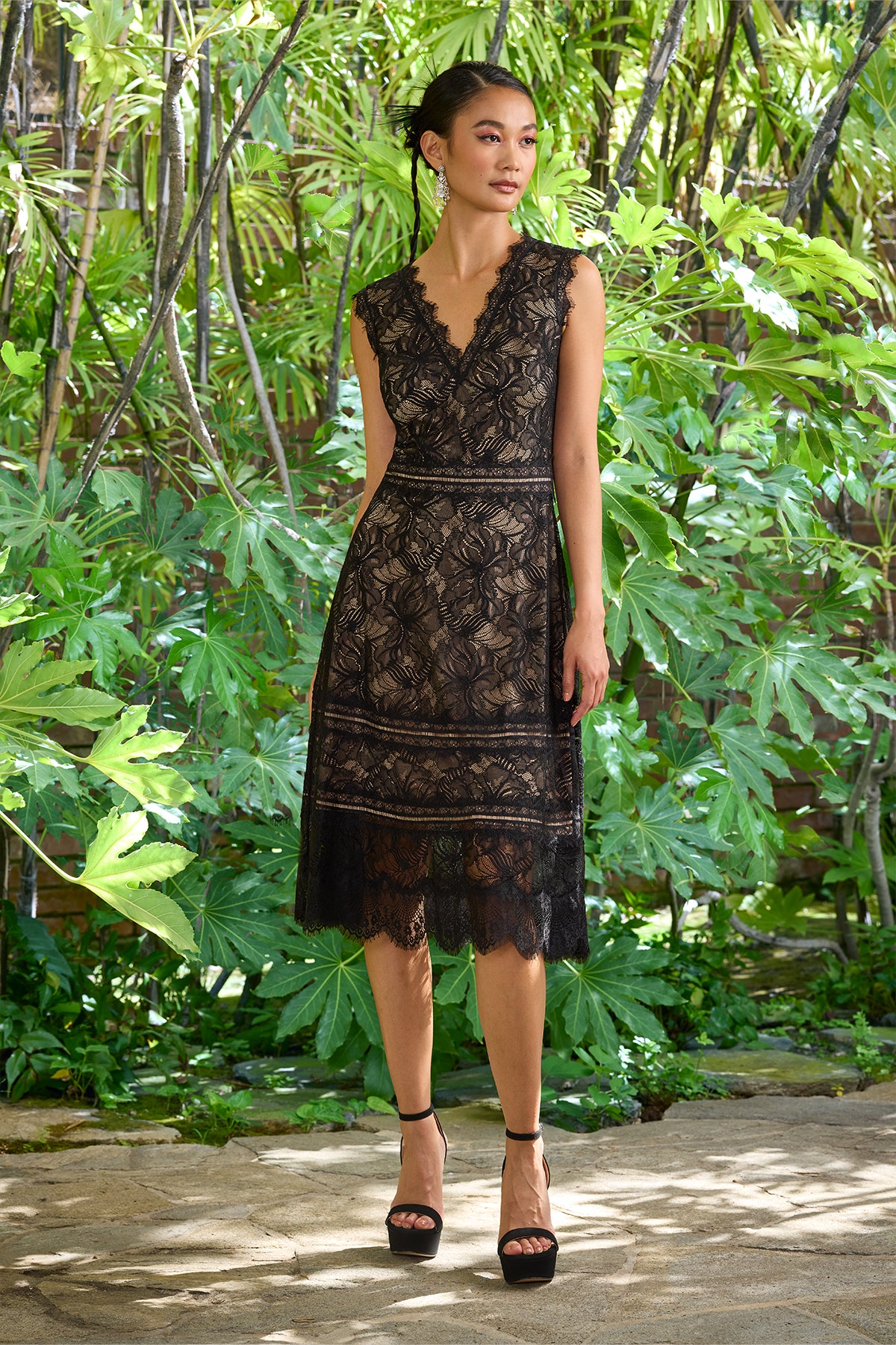Ralla Orchid Lace Dress – Tadashi Shoji Official Online Boutique
