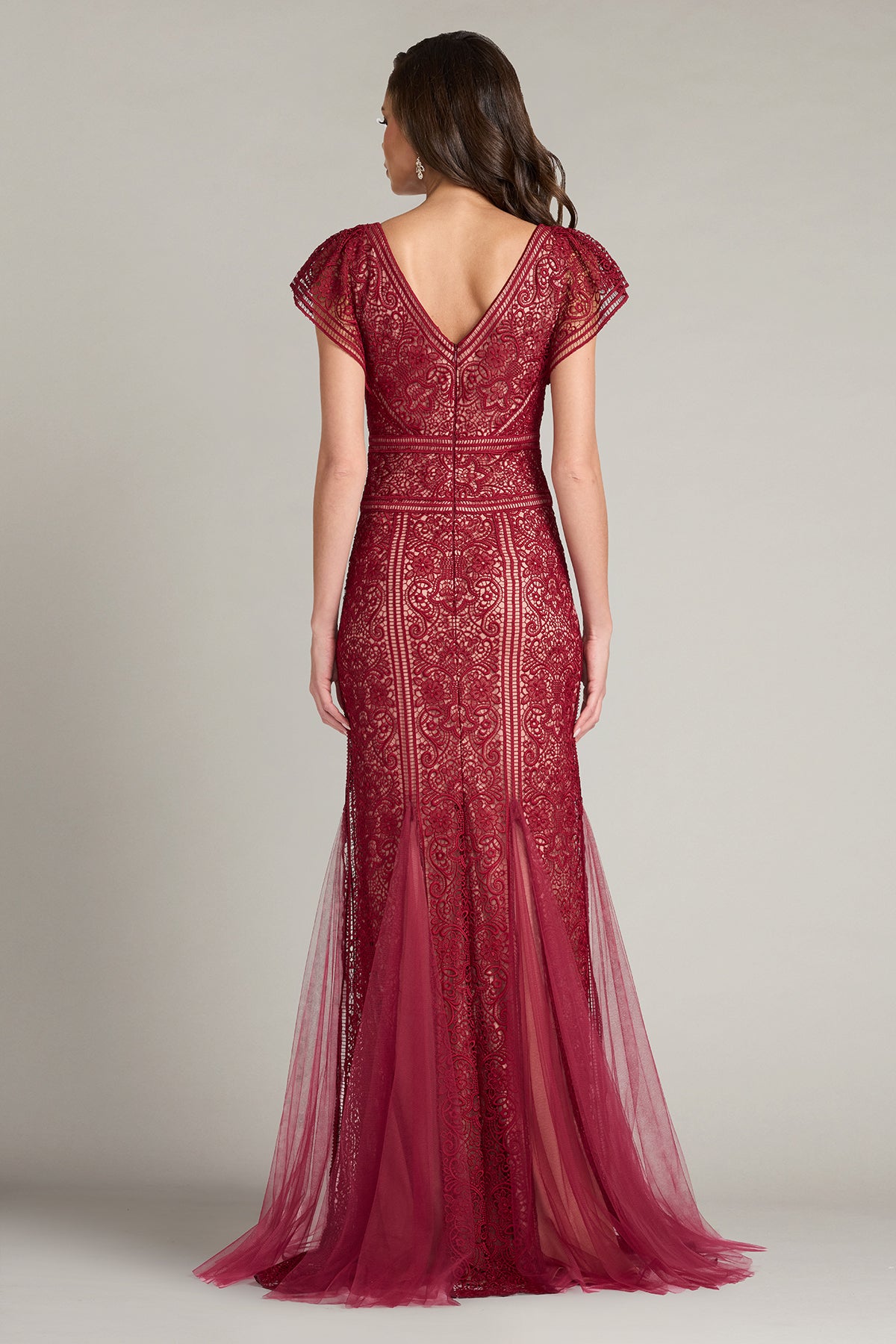 contemporary evening dresses 26199 Over the chest Evening Dress Sheath V-Neck Satin