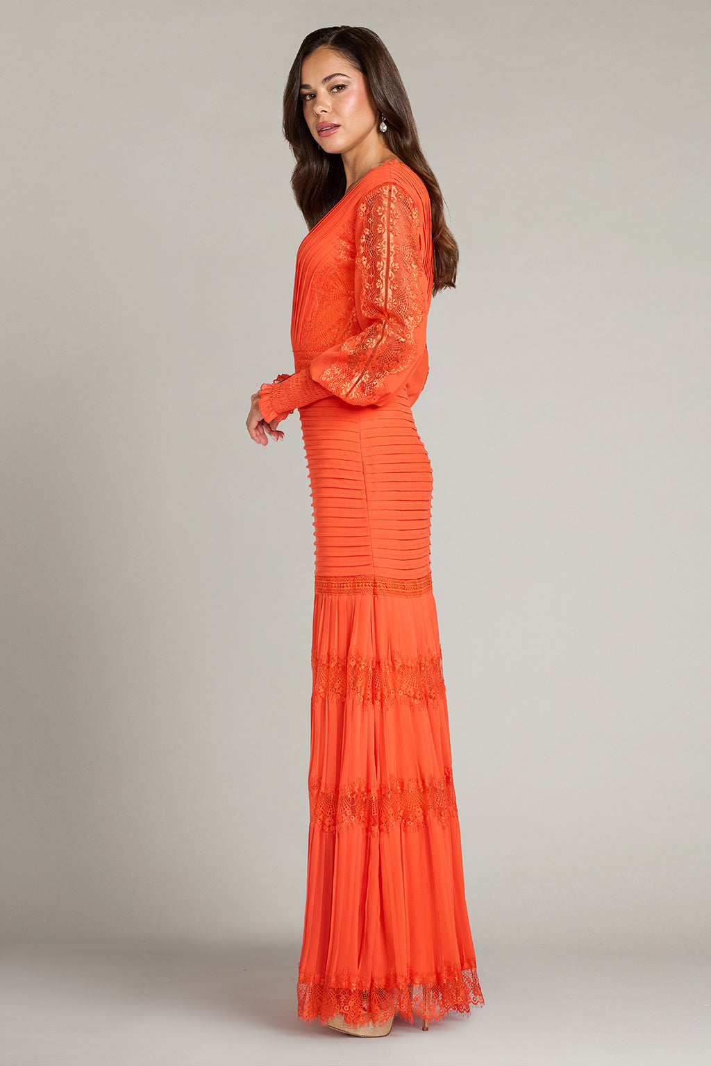 Nyssa Bishop Sleeve Gown-APCOT Side