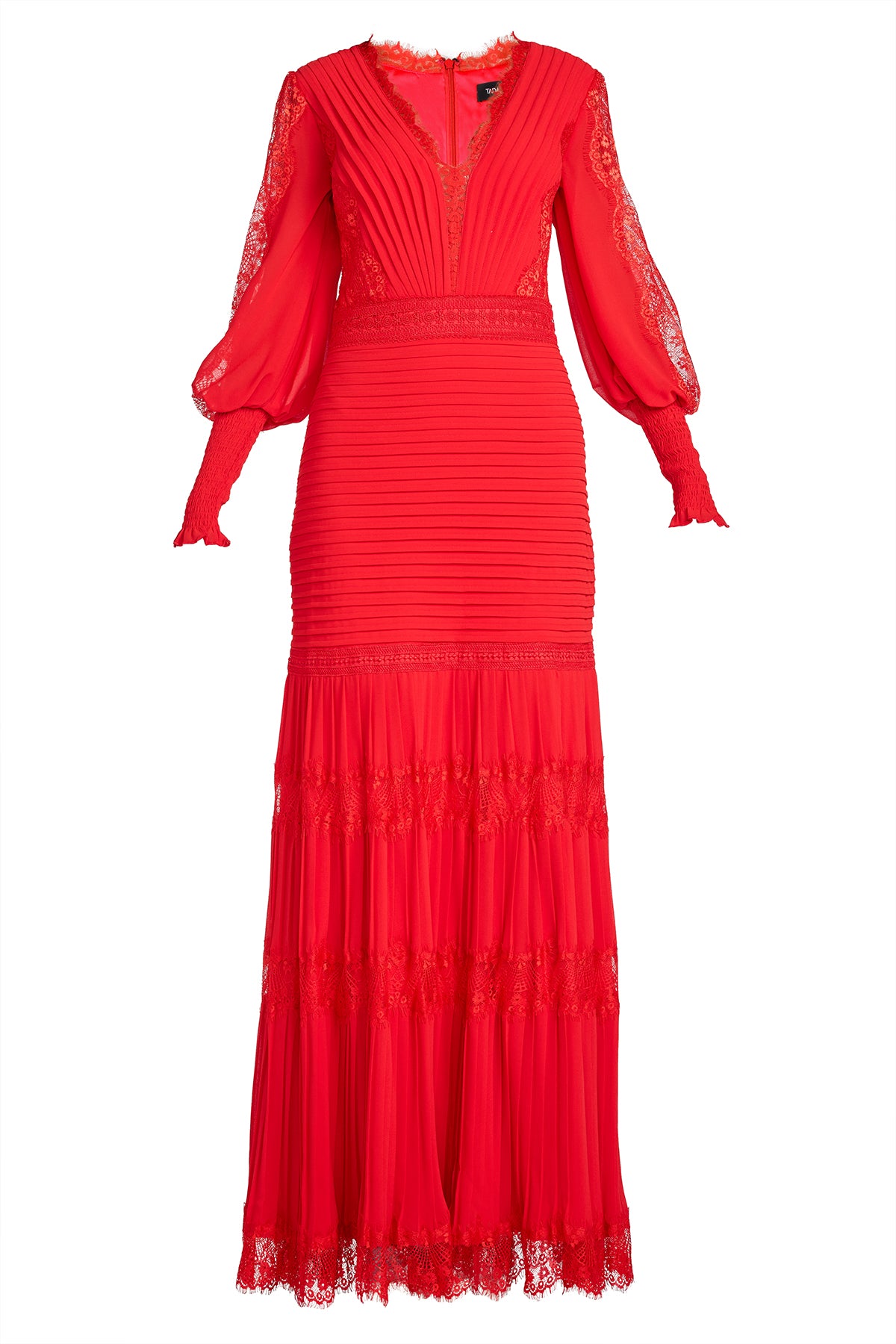 Nyssa Bishop Sleeve Gown-CHERY Ghost