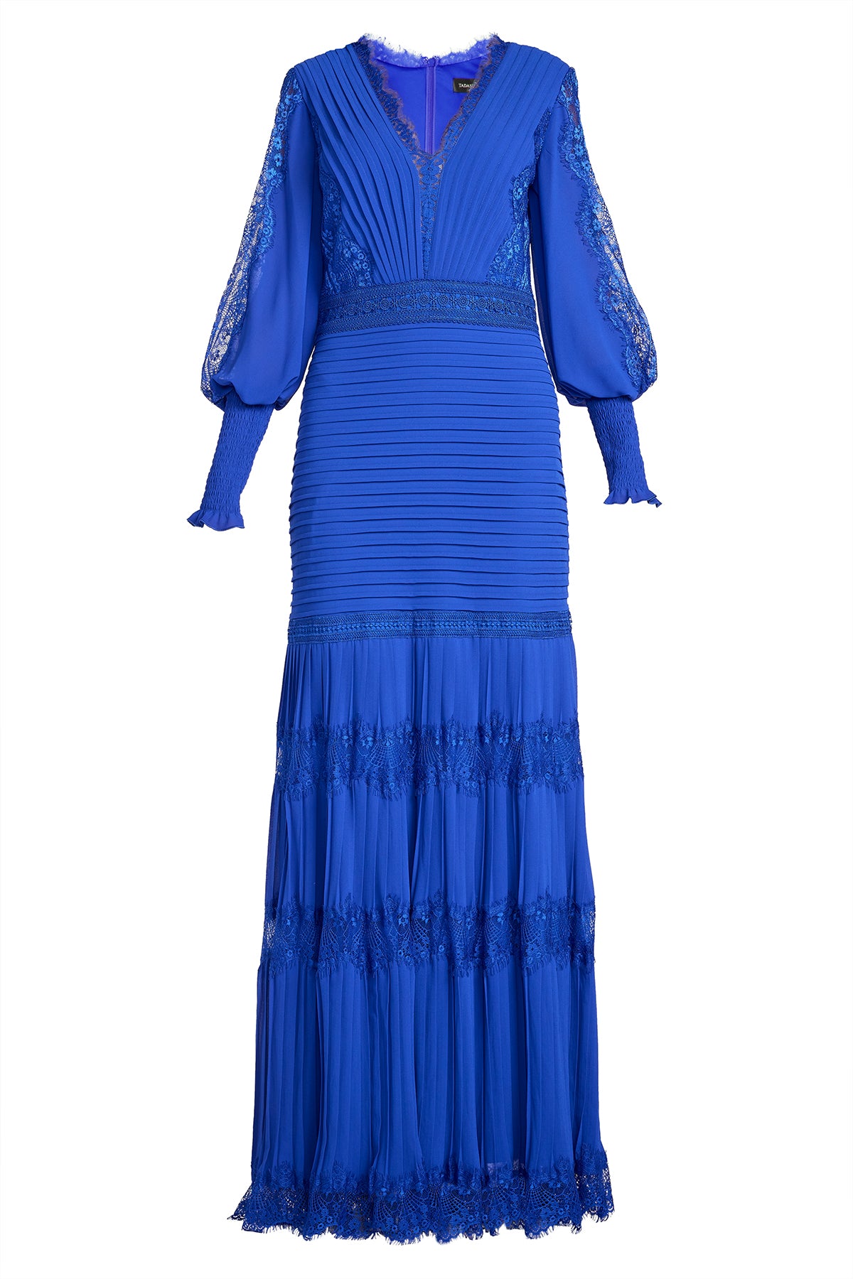 Nyssa Bishop Sleeve Gown – Tadashi Shoji Official Online Boutique