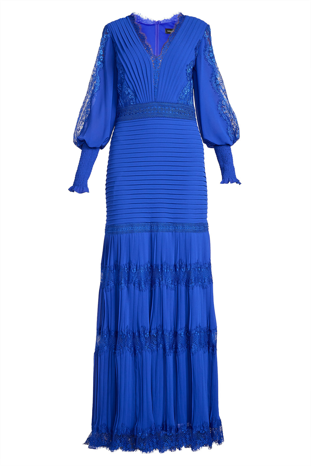Nyssa Bishop Sleeve Gown-ELECB Ghost