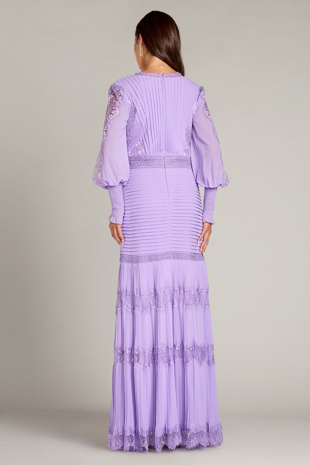 Nyssa Bishop Sleeve Gown-PHAZE Back