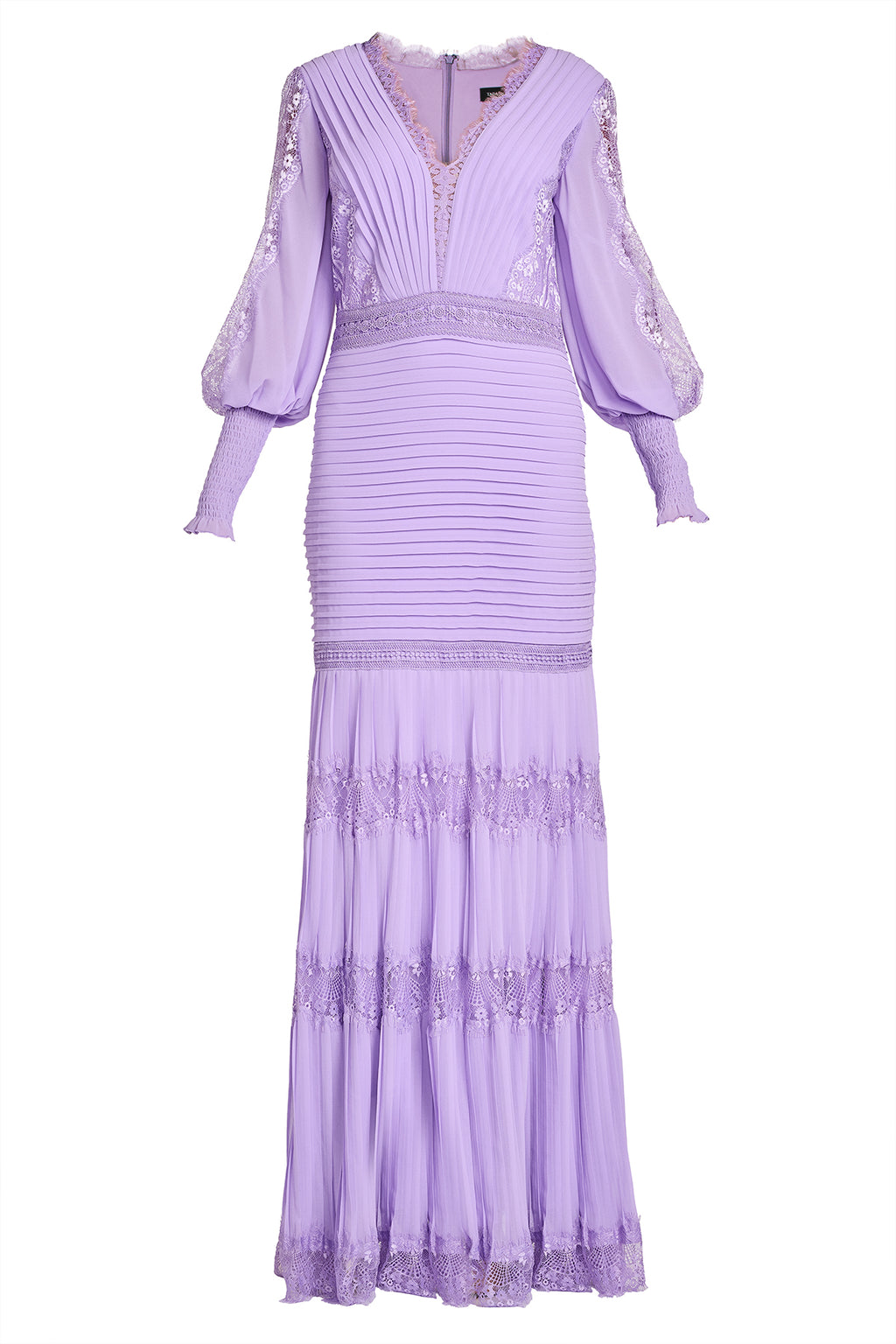 Nyssa Bishop Sleeve Gown-PHAZE Ghost