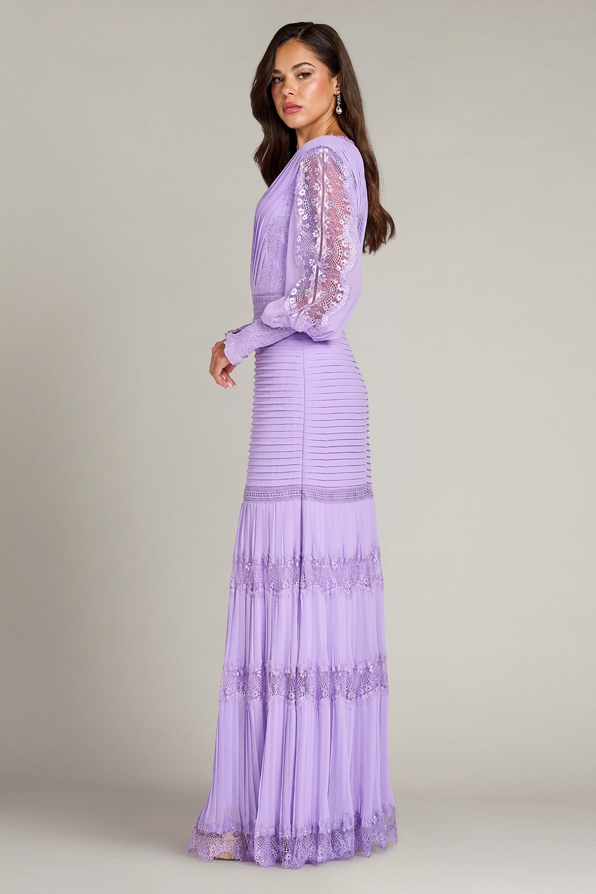 Nyssa Bishop Sleeve Gown-PHAZE Side