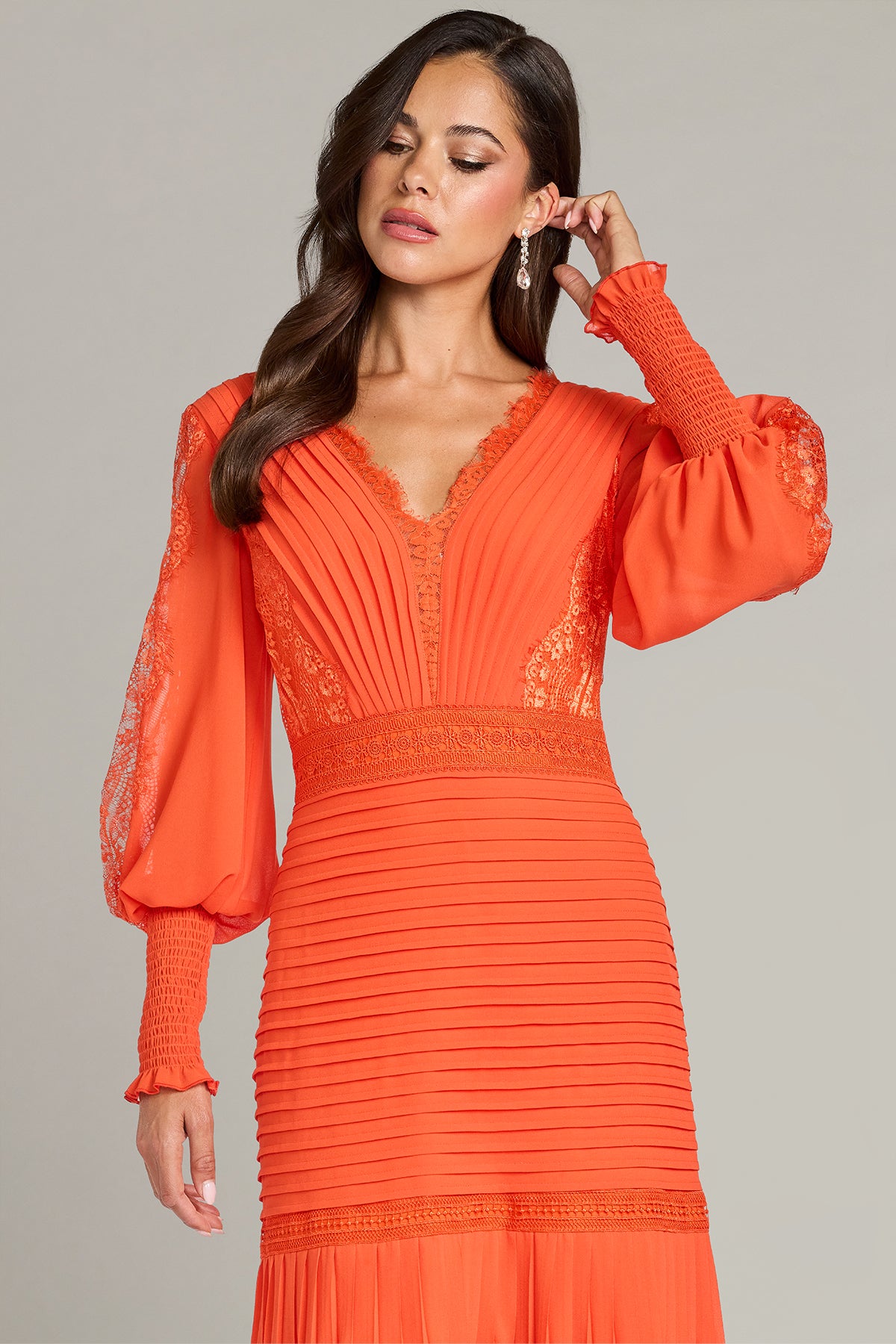 Nyssa Bishop Sleeve Dress-APCOT Crop