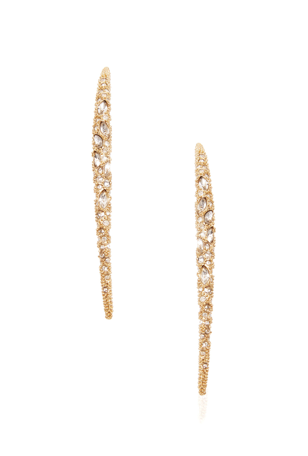 Tadashi Shoji x Alexis Bittar - Encrusted Spear Earring with Infinity Wire