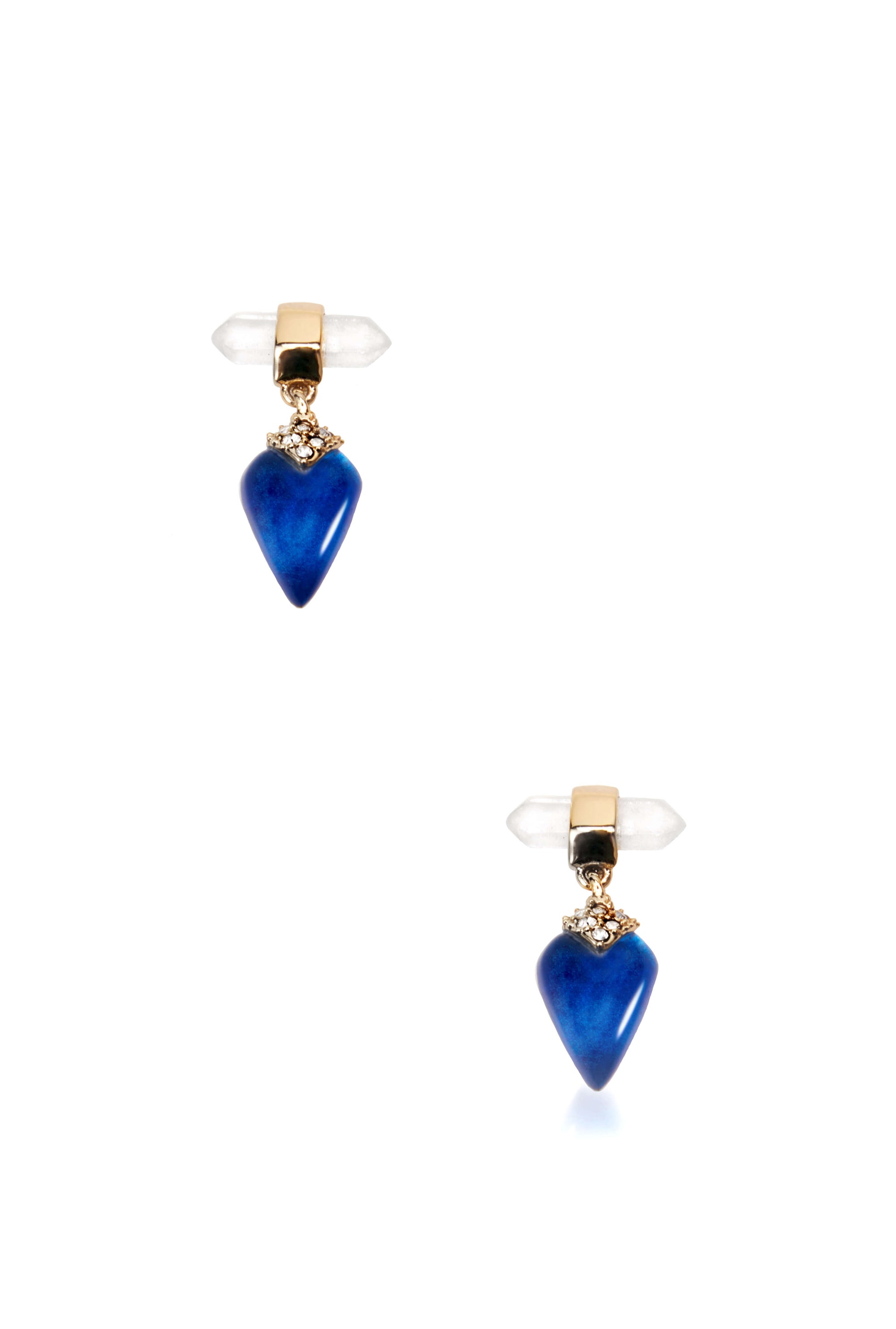 Tadashi Shoji x Alexis Bittar - Mini Rock Crystal Post Drop Earring