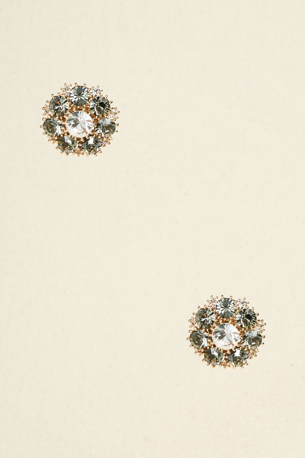 Tadashi Shoji - Vita Clip-On Crystal Earrings