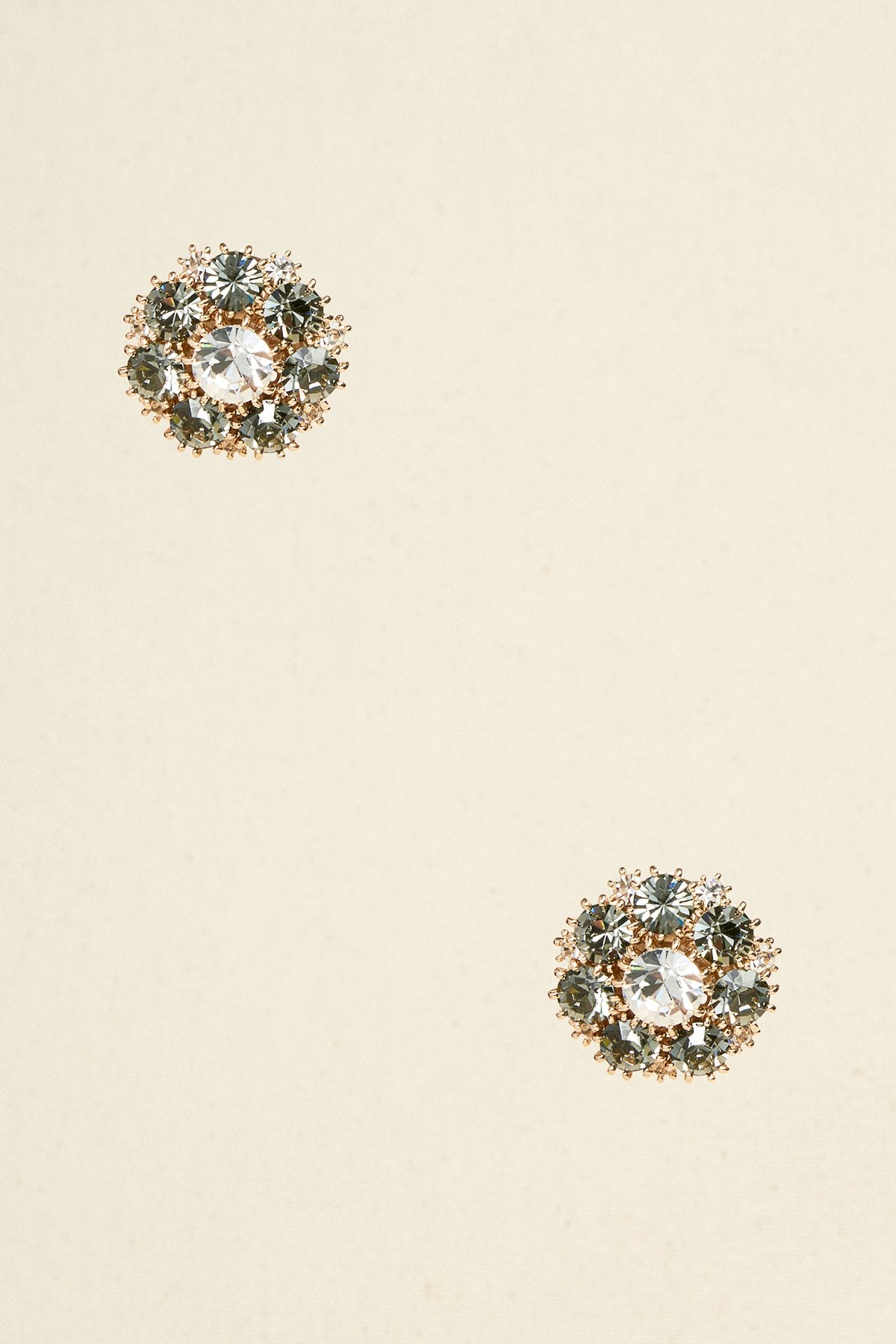 Tadashi Shoji - Vita Clip-On Crystal Earrings