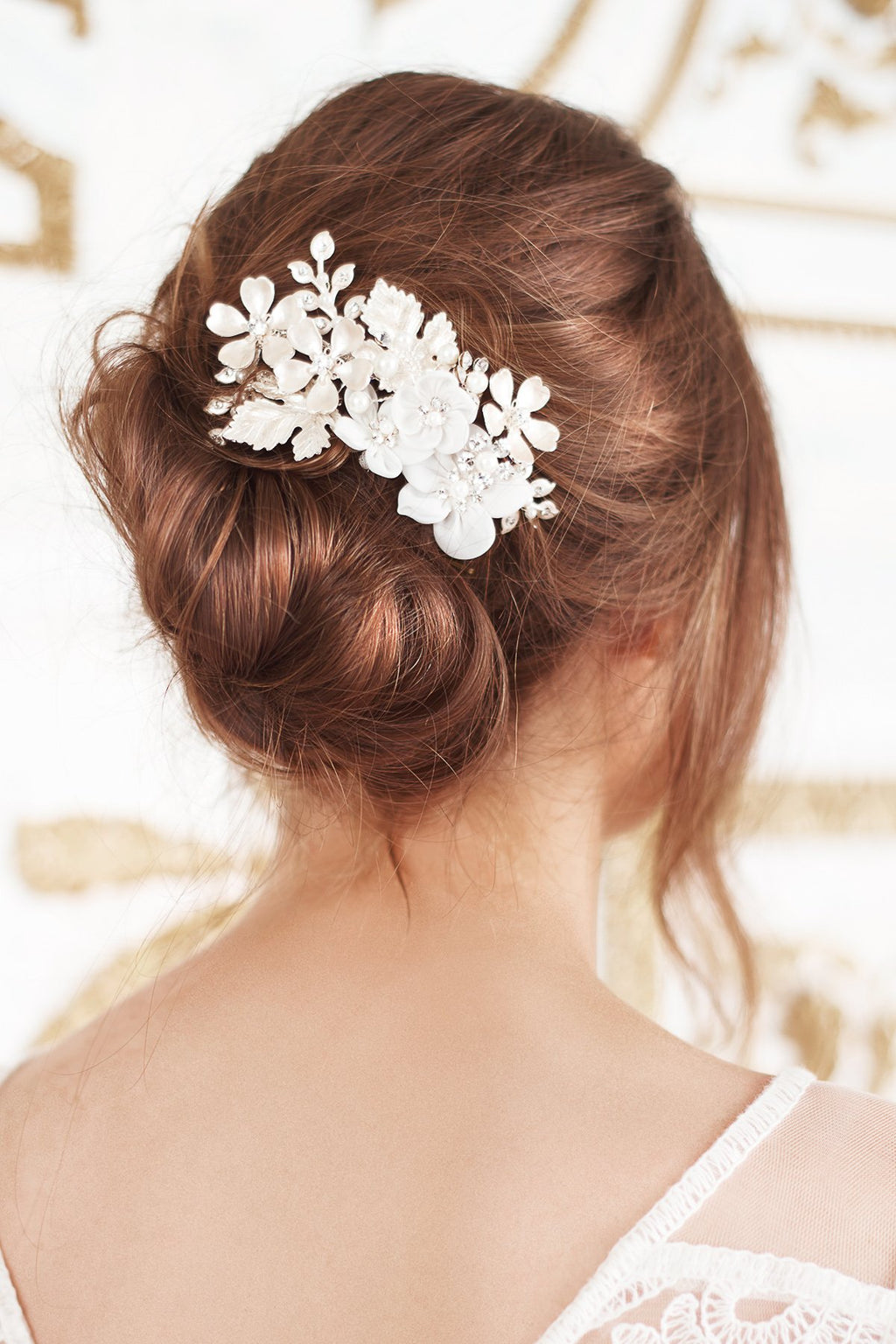 Tadashi Shoji - Priscilla Floral Comb 