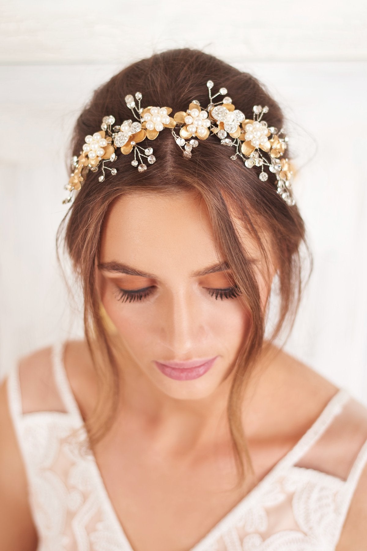 Tadashi Shoji - Nicci Flower Crown 