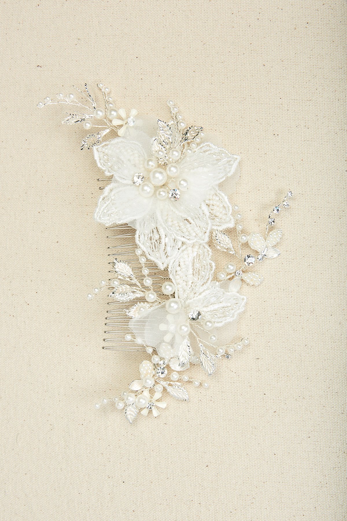 Tadashi Shoji - Allium Floral Comb Headpiece