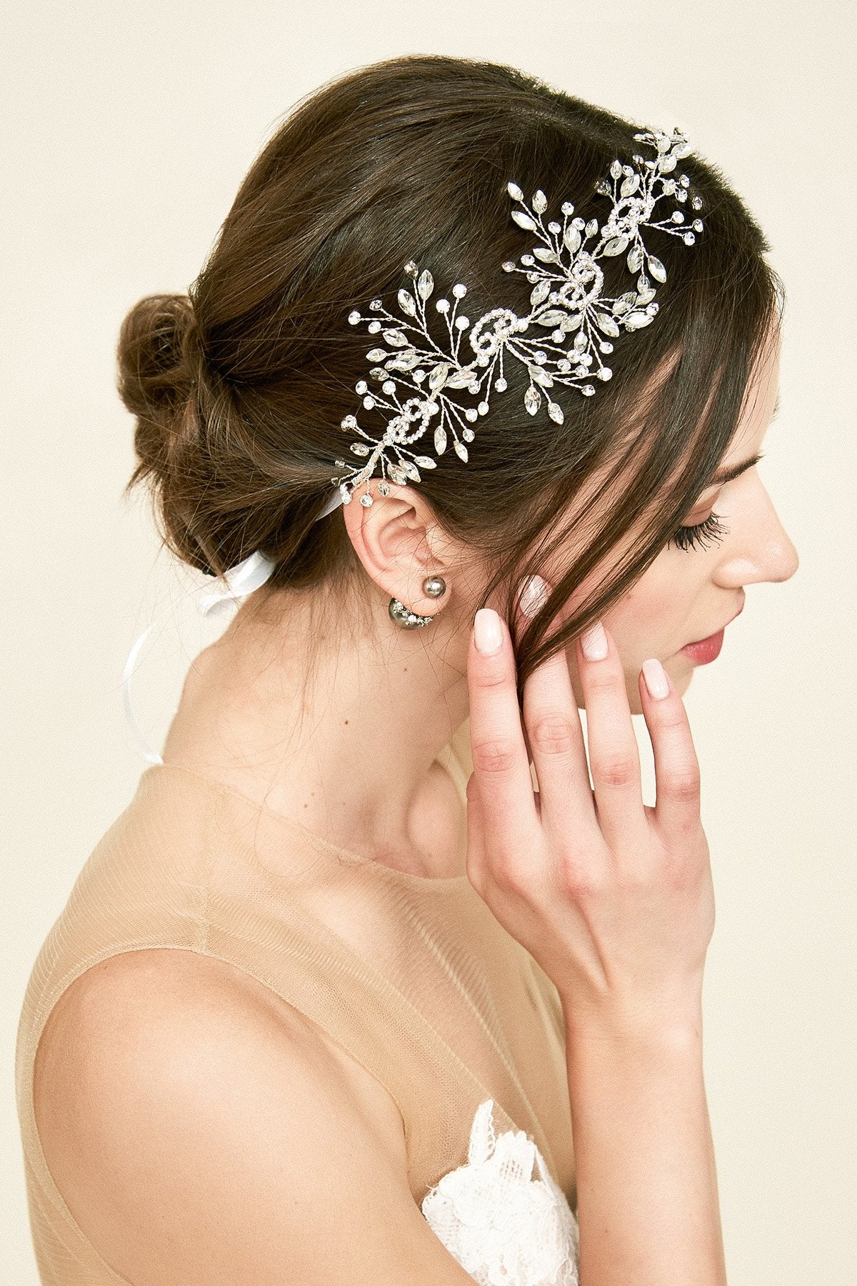 Tadashi Shoji - Tansy Floral Headpiece