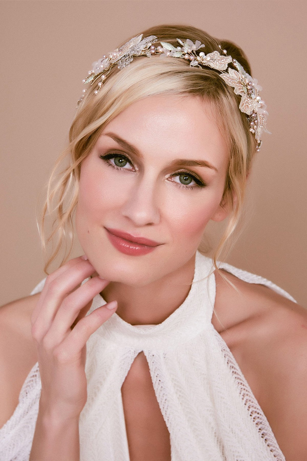 Tadashi Shoji - Minali Floral Headpiece