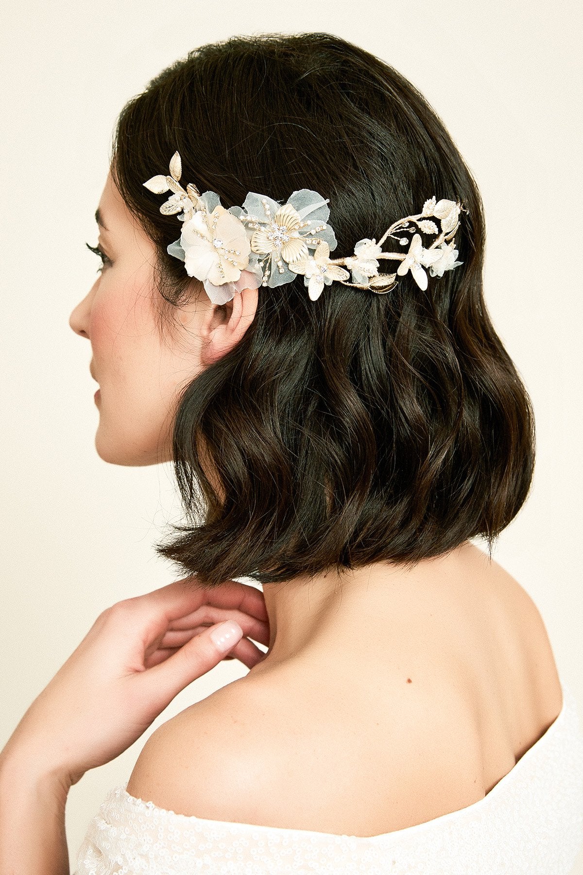 Tadashi Shoji - Pollux Floral Hair Comb
