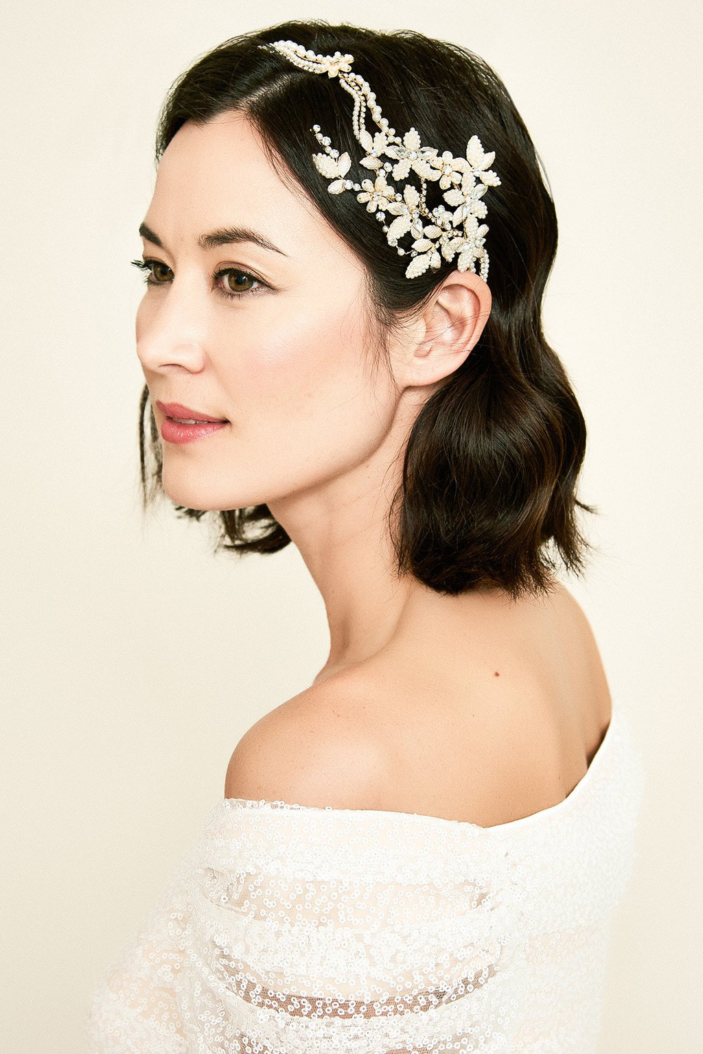 Tadashi Shoji - Vesta Floral Headpiece