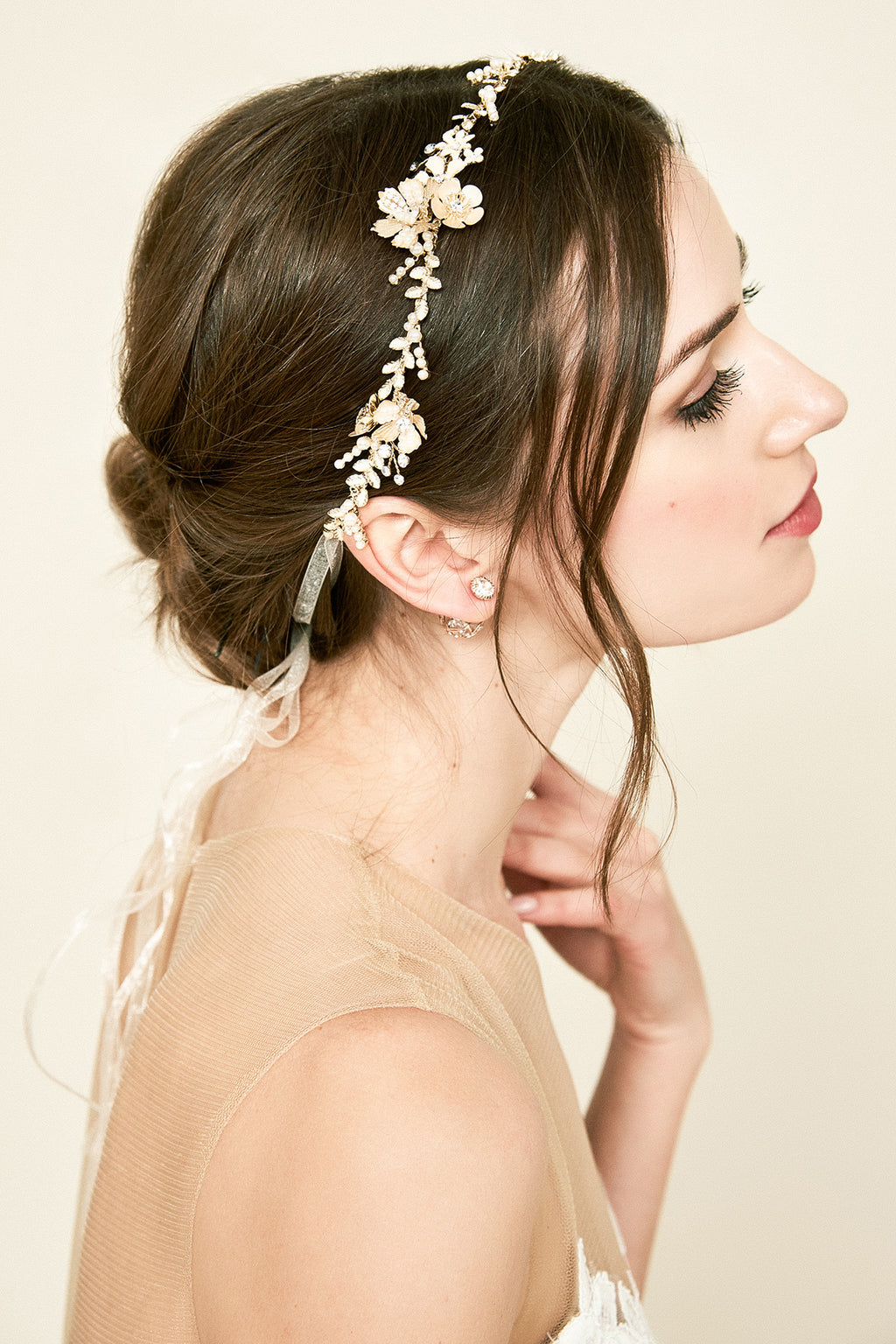 Tadashi Shoji - Liber Floral Headpiece