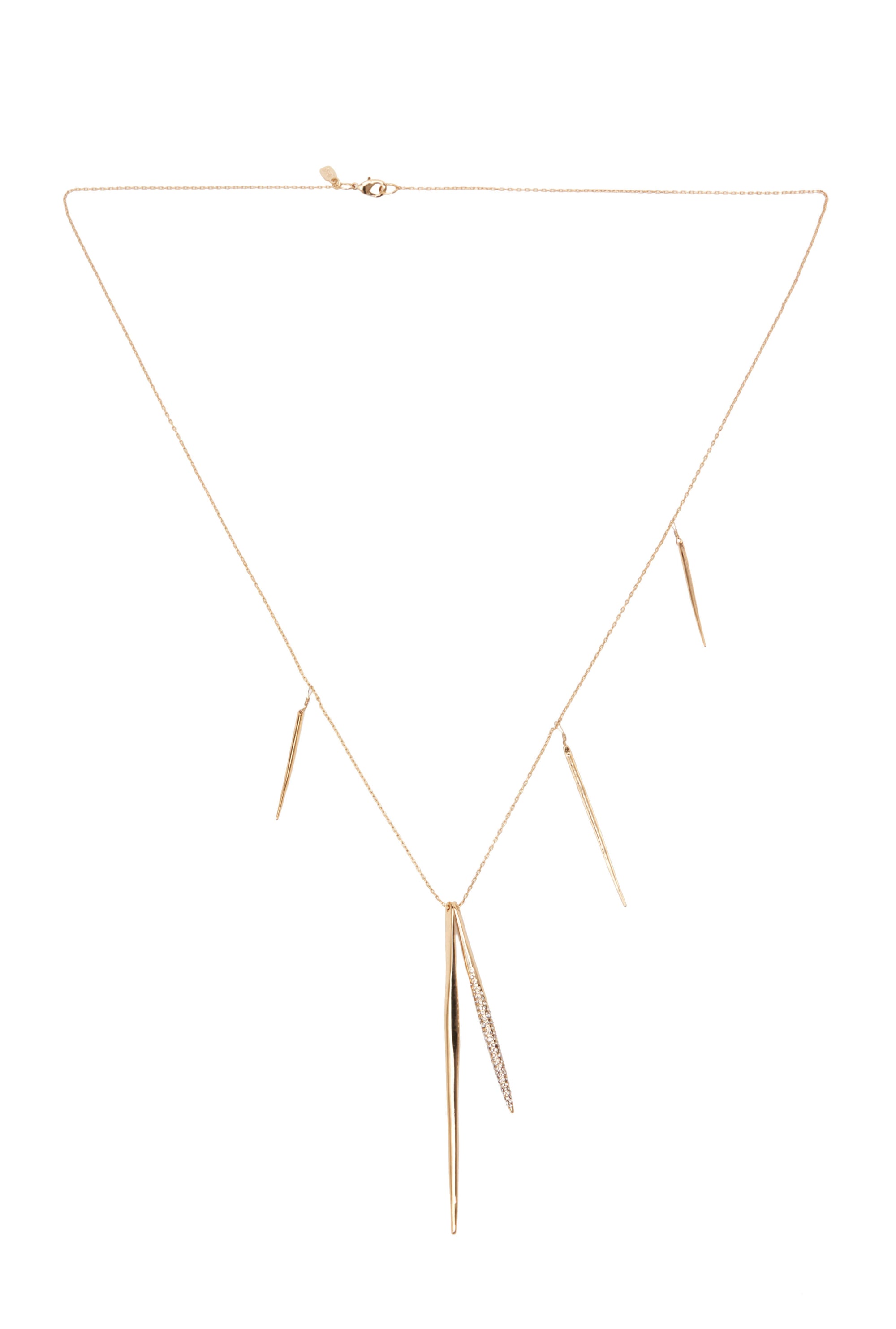 Tadashi Shoji x Alexis Bittar - Crystal Encrusted Long Spear Necklace