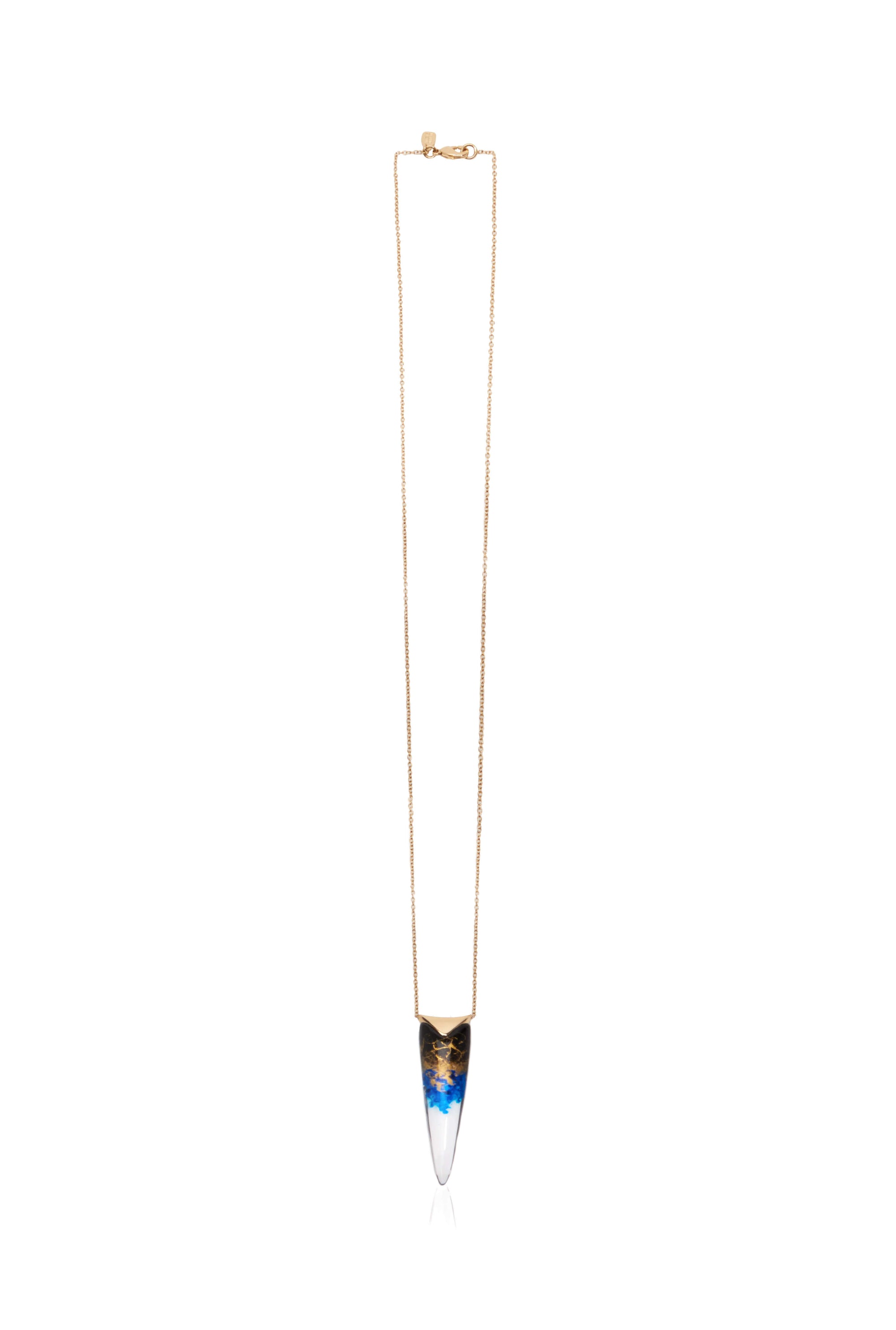 Tadashi Shoji x Alexis Bittar - Liquid MetalSpear Pendant Necklace