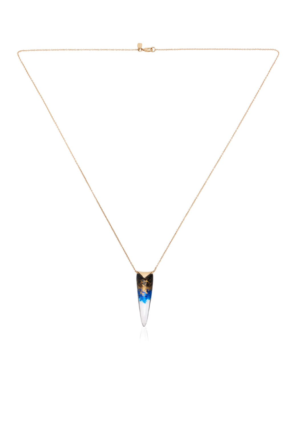 Tadashi Shoji x Alexis Bittar - Liquid MetalSpear Pendant Necklace