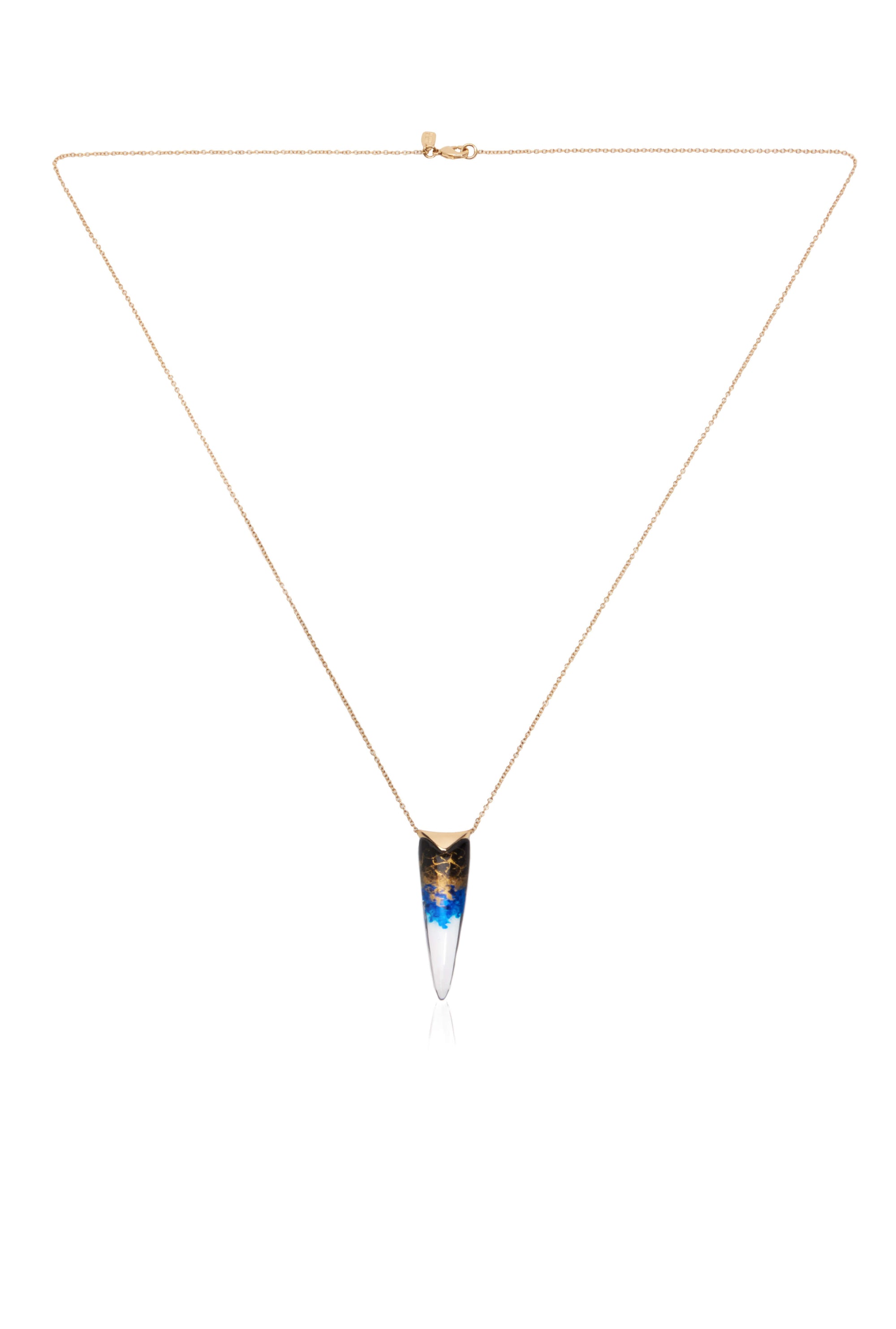 Tadashi Shoji x Alexis Bittar - Liquid MetalSpear Pendant Necklace