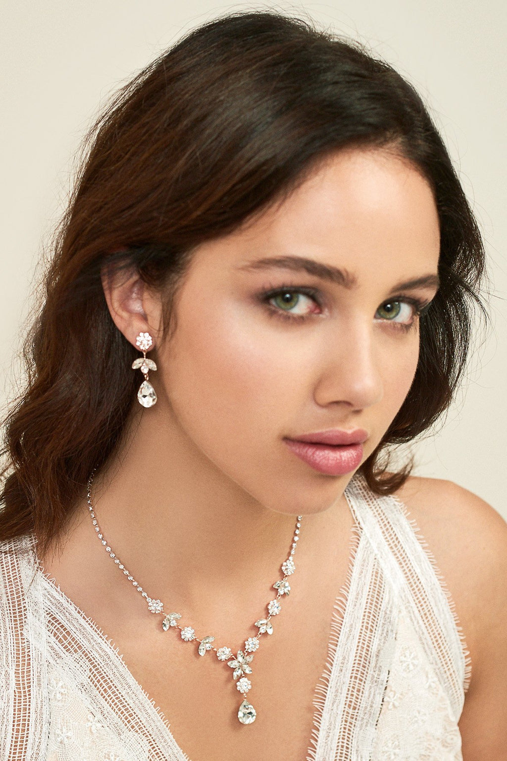 Hydrangea Jewelry Set