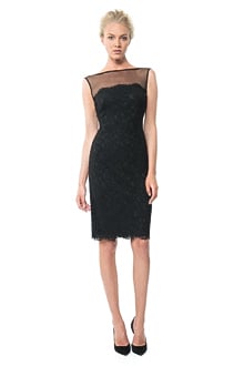 Mesh Illusion Lace Dress