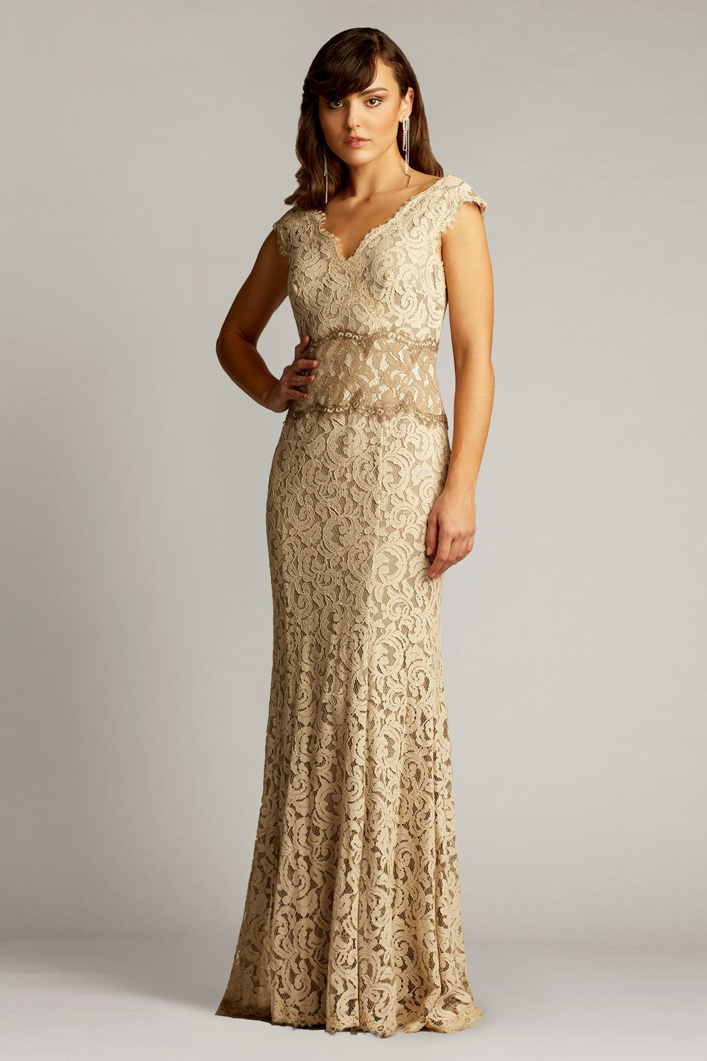 Agnes Rose Jacquard Dress