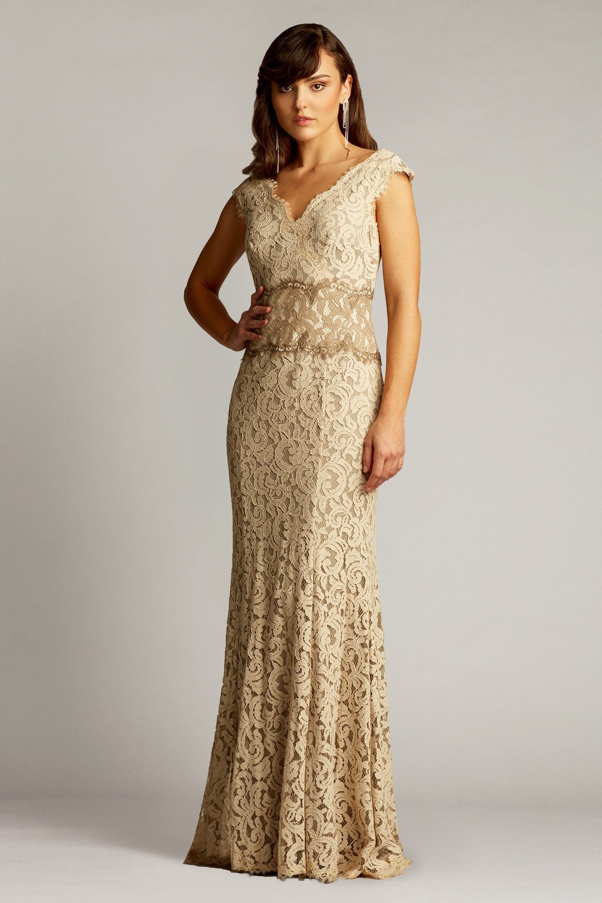 Agnes Rose Jacquard Dress
