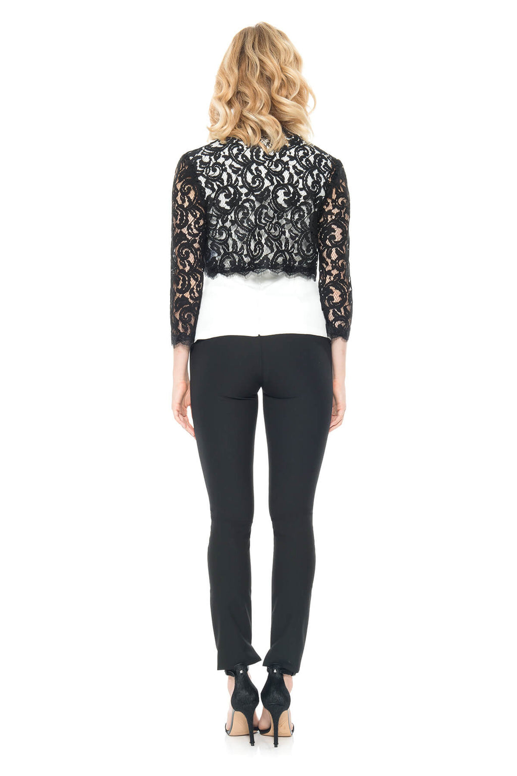 Tadashi Shoji - Sheer Lace Bolero
