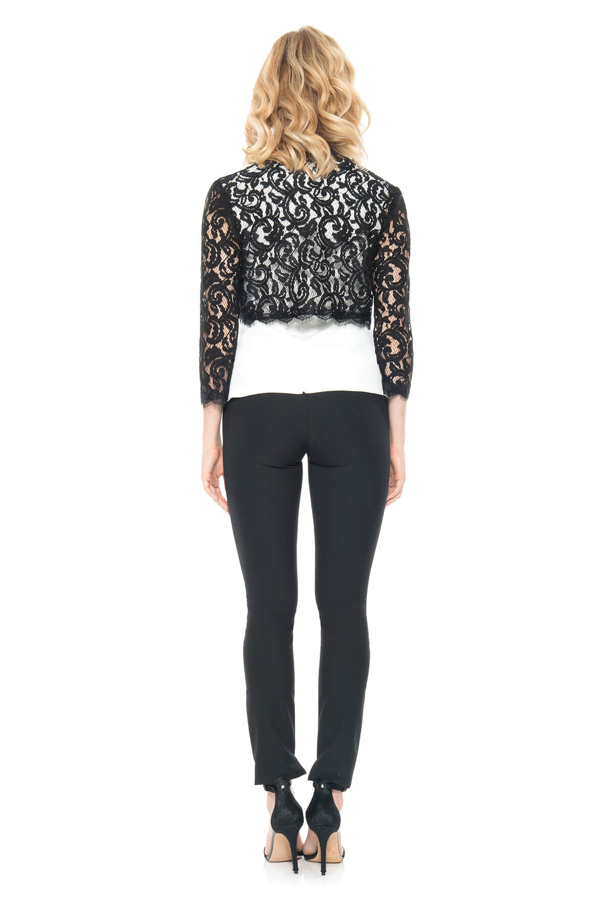 Tadashi Shoji - Sheer Lace Bolero