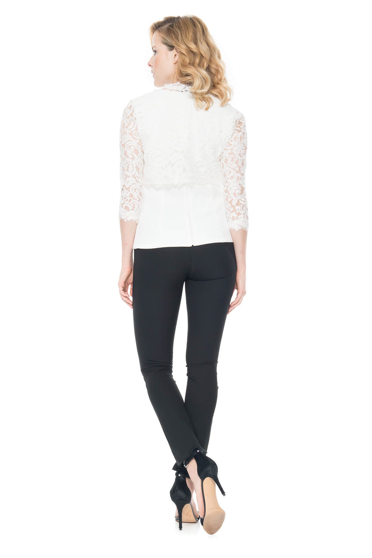 Tadashi Shoji - Sheer Lace Bolero