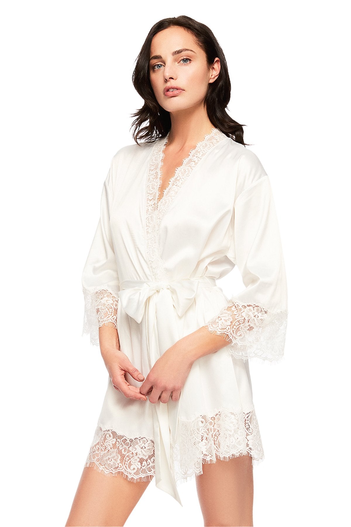 Tadashi Shoji - Adeline Silk Robe 