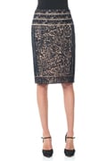 Embroidered Lace Skirt