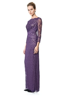 Chantilly Lace Long Sleeve Gown