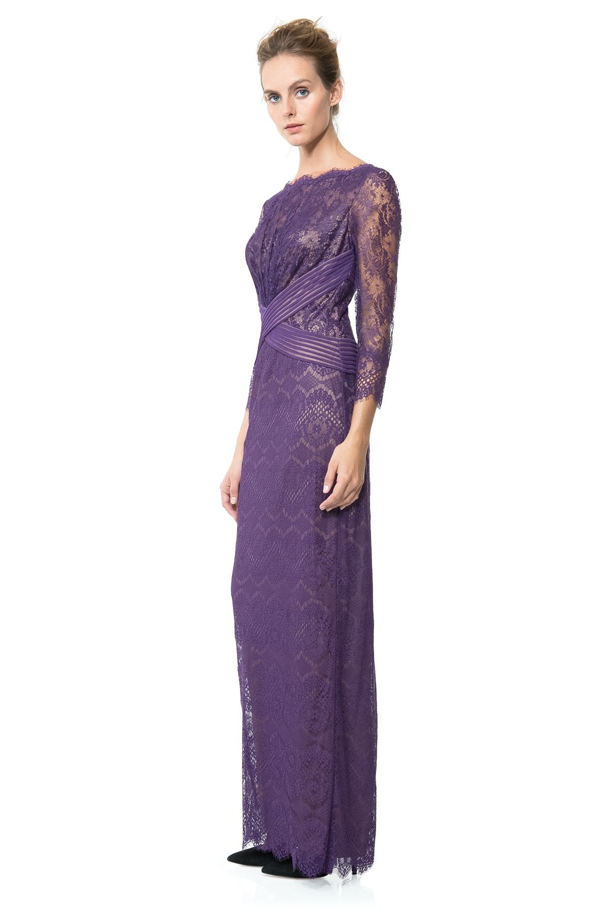 Chantilly Lace Long Sleeve Gown
