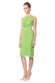 Chantilly Lace Boatneck Sheath