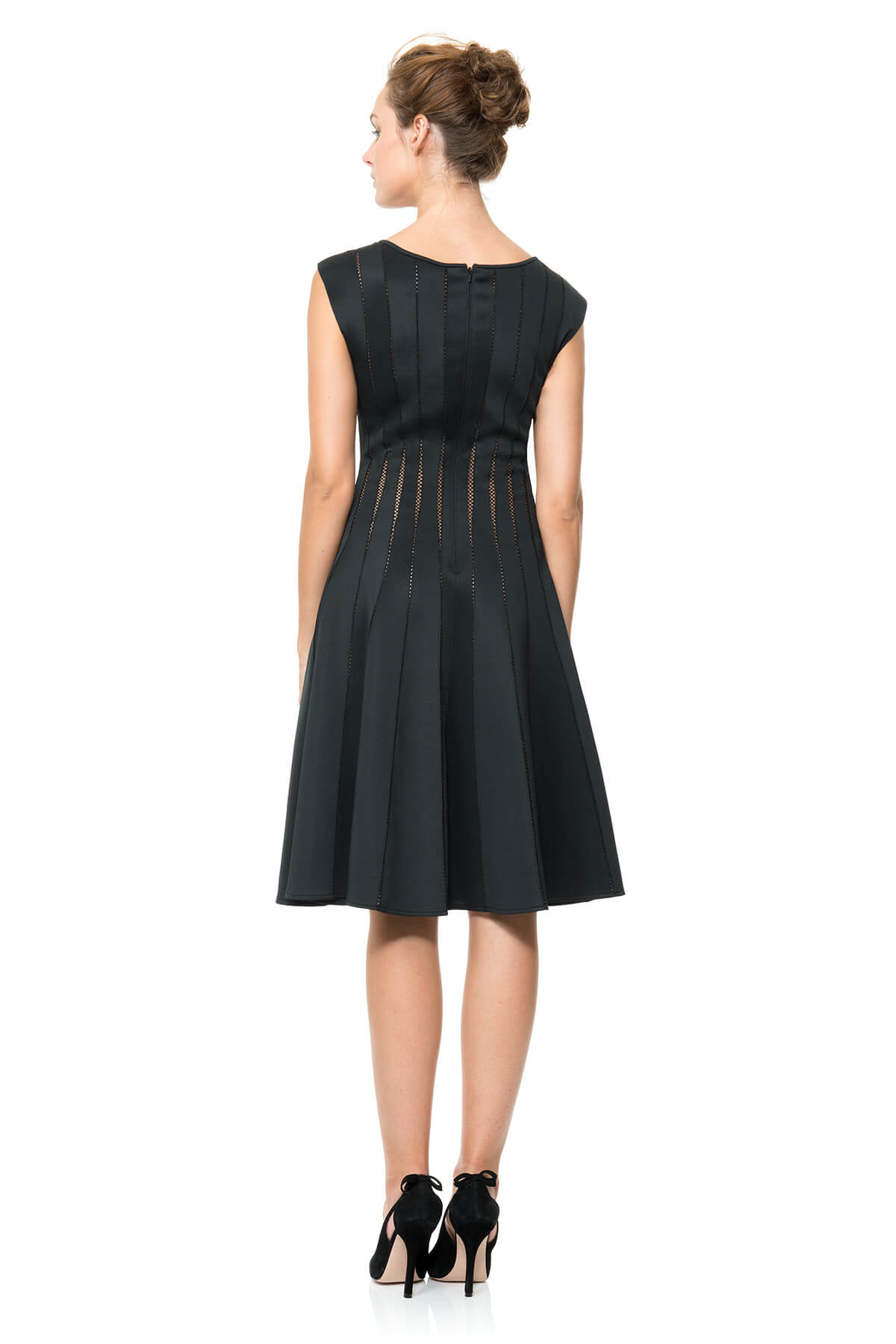 Neoprene Paneled Dress