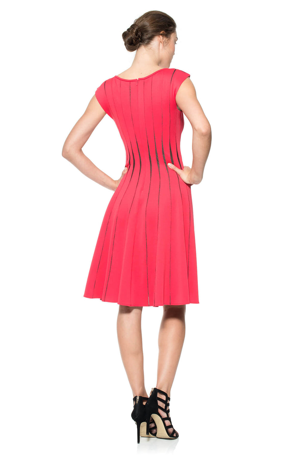 Neoprene Paneled Dress