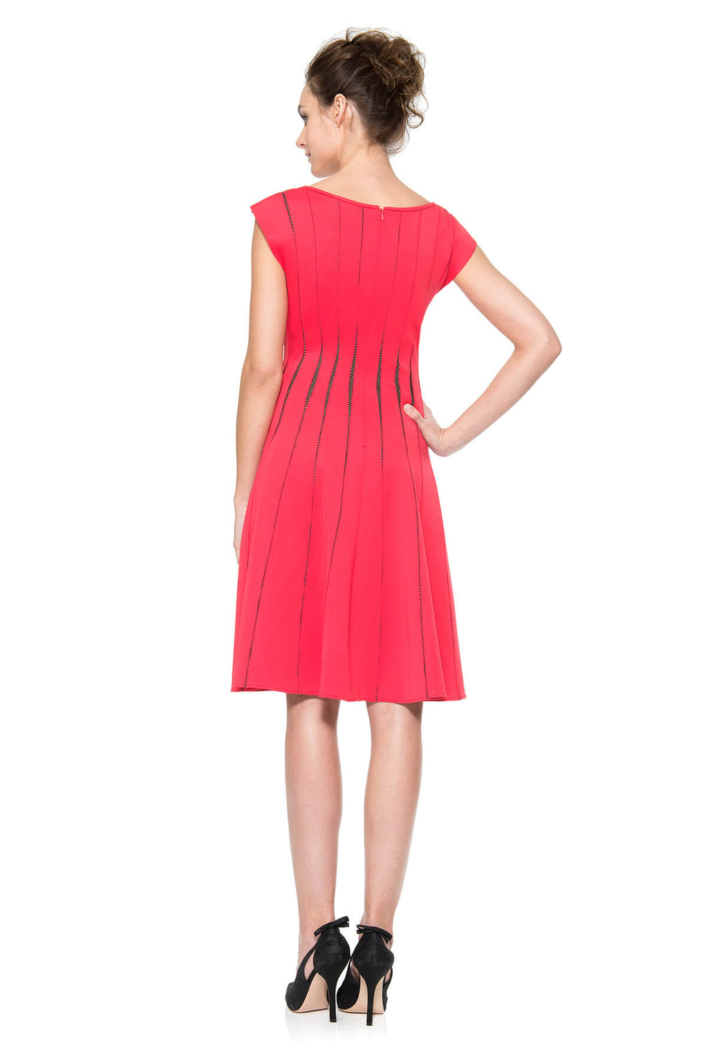 Neoprene Paneled Dress