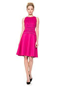 Cut Neoprene A-Line Dress