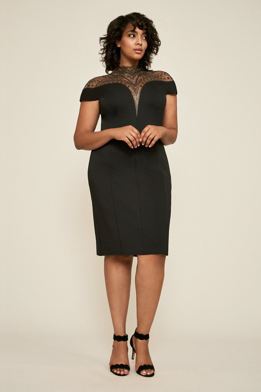 Tadashi Shoji - Asher Neoprene Dress - PLUS SIZE