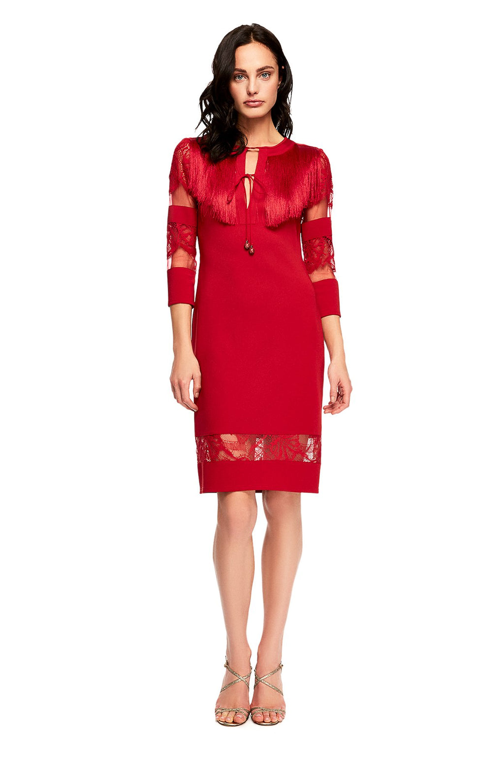 Corisande Fringe Dress