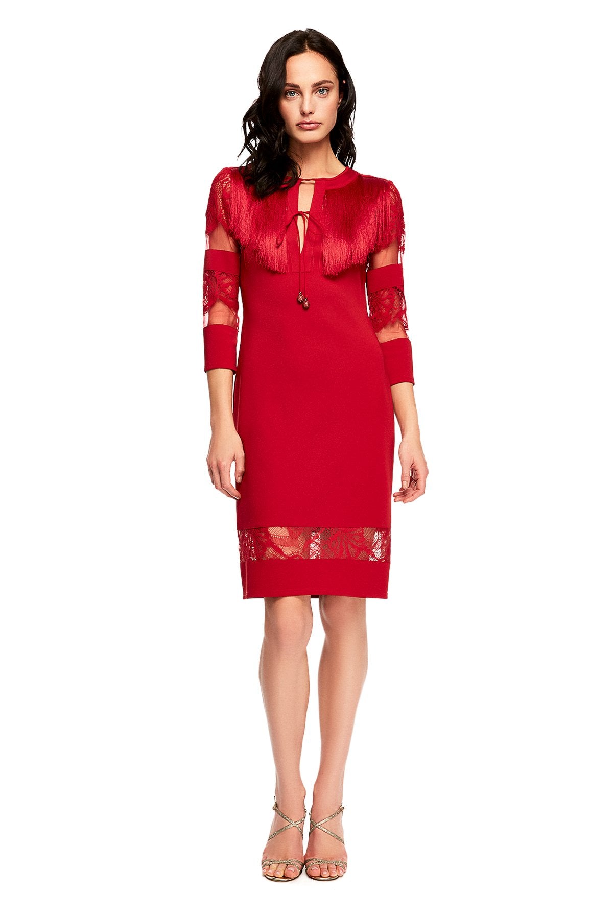 Corisande Fringe Dress
