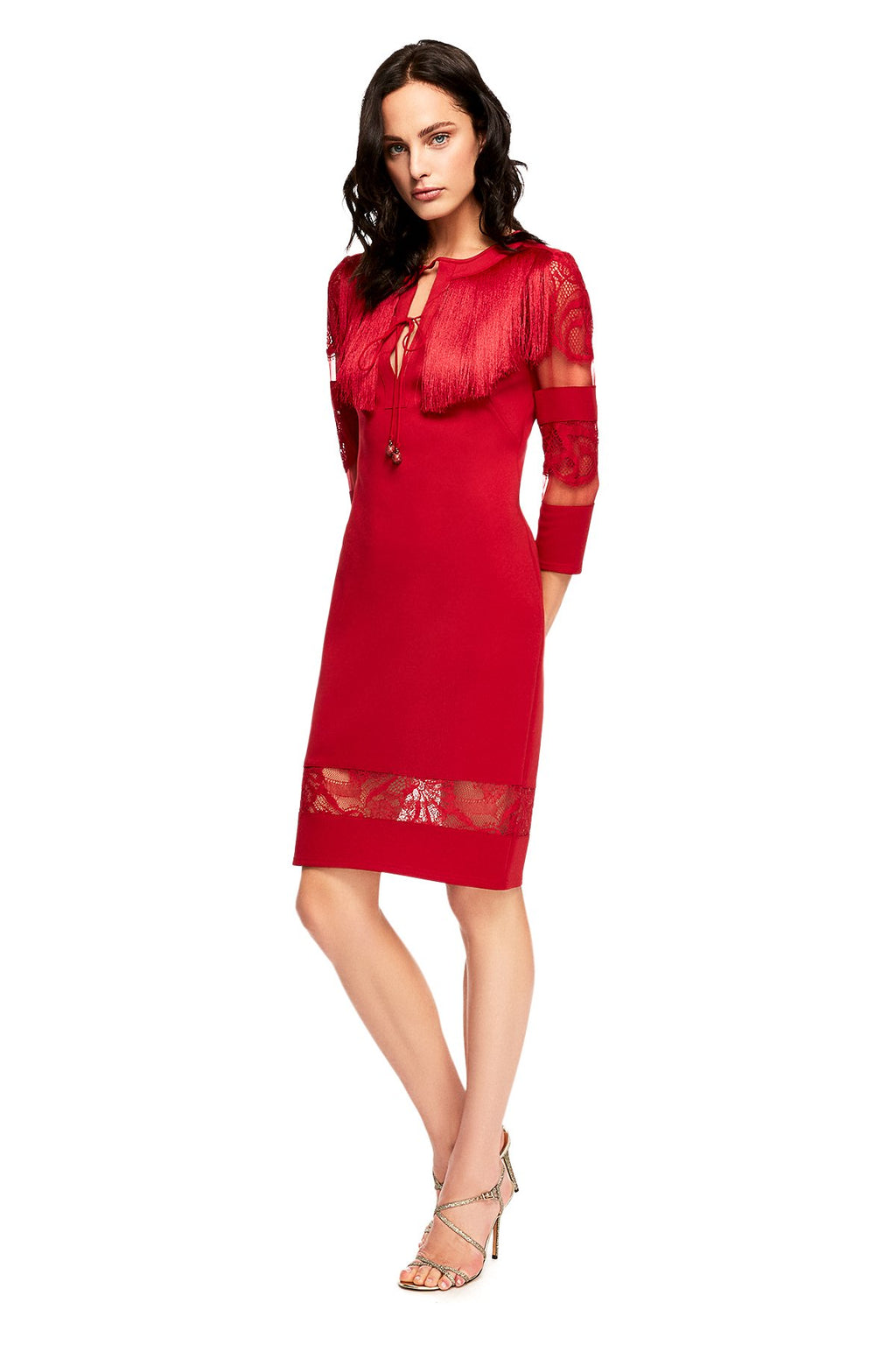 Corisande Fringe Dress