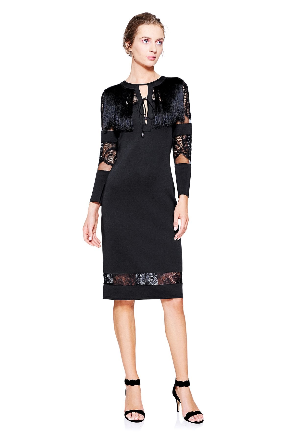 Corisande Fringe Dress
