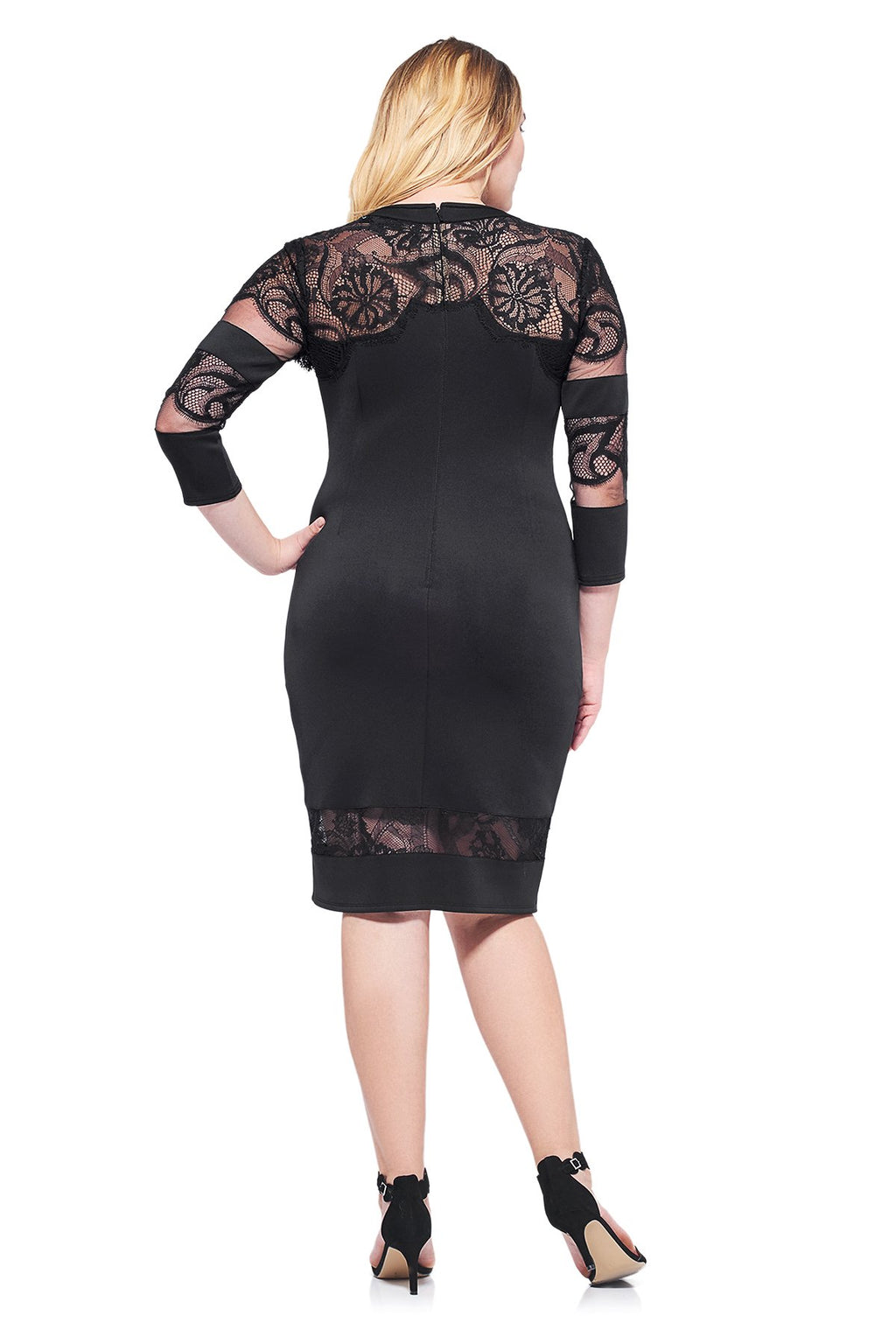 Tadashi Shoji Plus Size - Corisande Fringe Dress